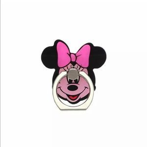 Minney 360º Rotating Finger Ring Stand Holder Stick Mount For All Phones